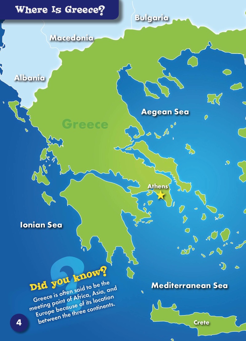 Exploring Countries: Greece — page 1