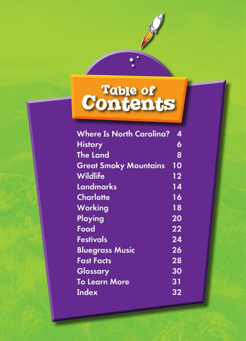 Exploring the States: North Carolina book cover