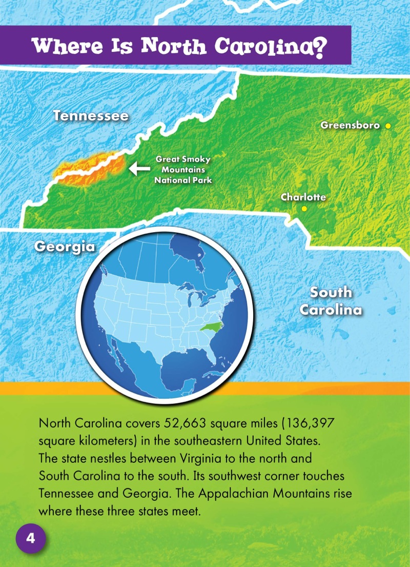Exploring the States: North Carolina — page 1