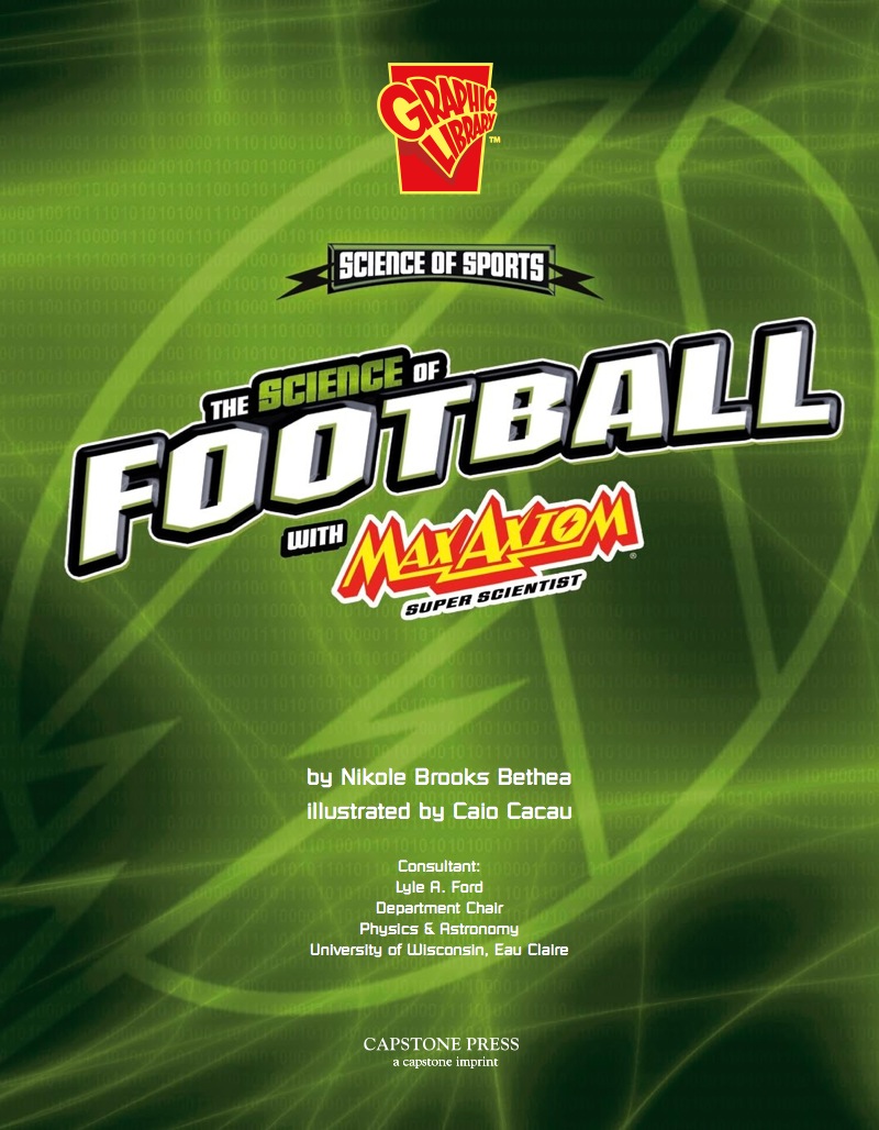 The Science of Football with Max Axiom, Super Scientist book cover