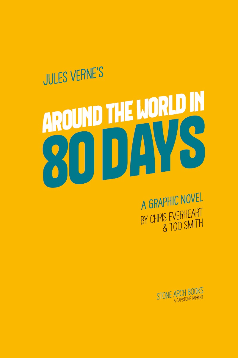 Around the World in 80 Days book cover