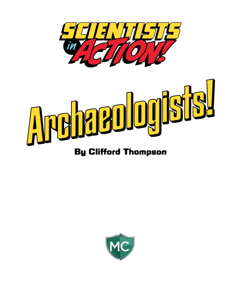 Archaeologists book cover