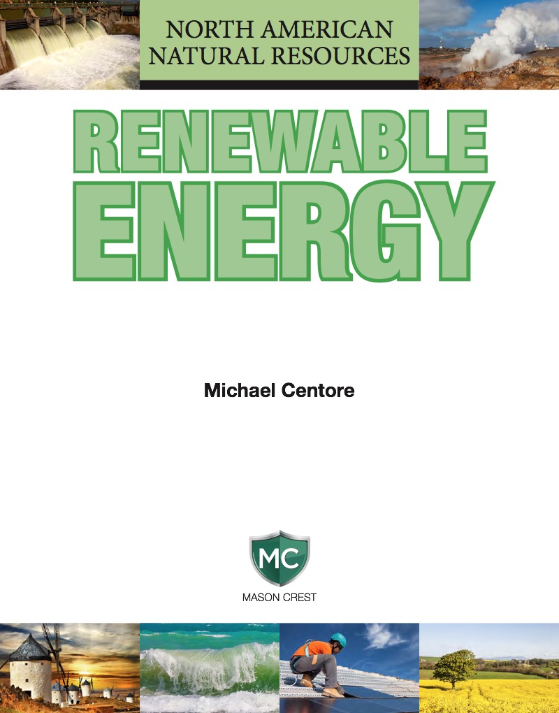 Renewable Energy book cover