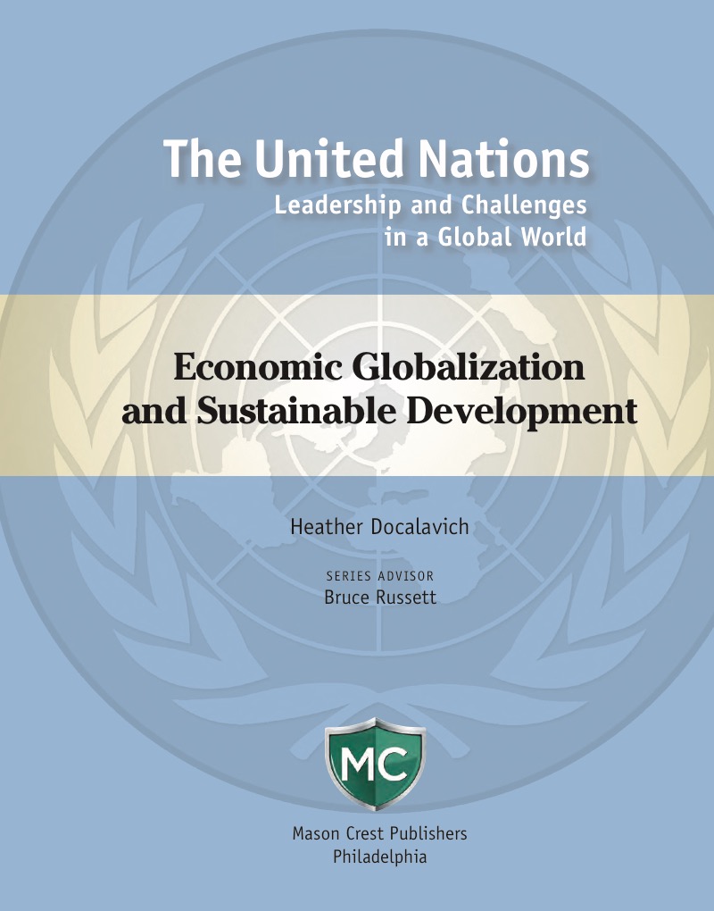 Economic Globalization and Sustainable Development book cover