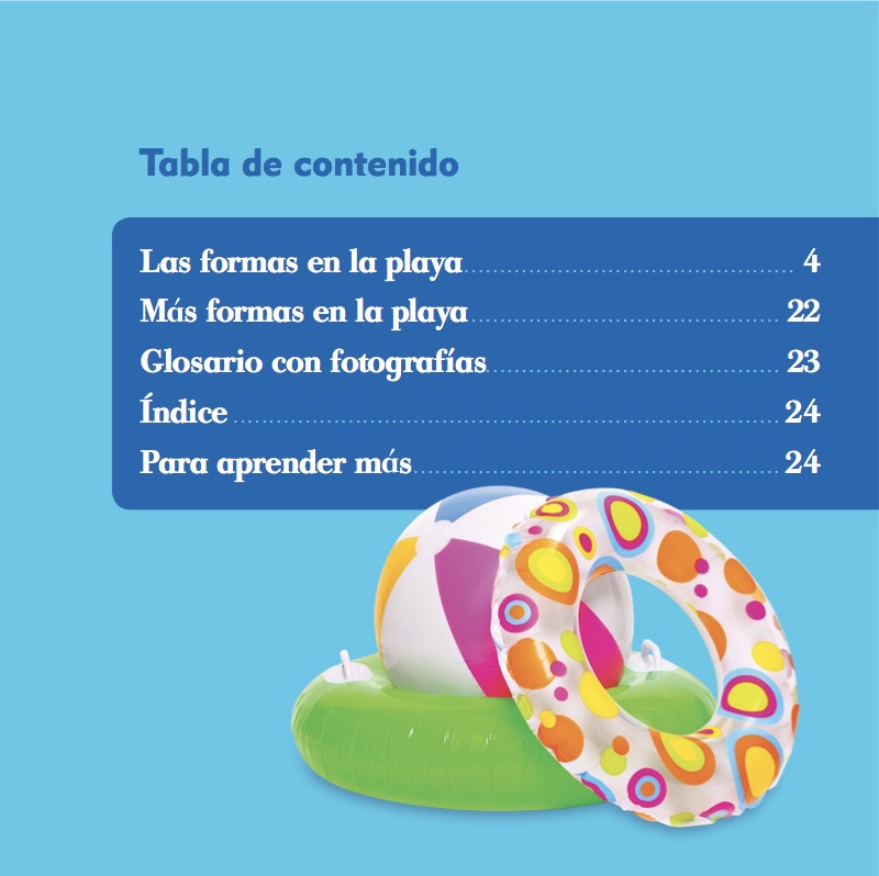 Las formas en la playa book cover