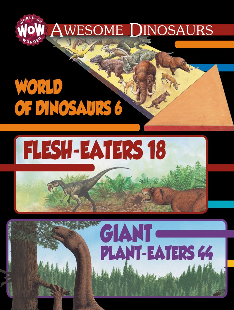 The Really Big Awesome Dinosaurs Book — page 1