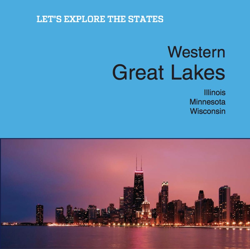 Western Great Lakes: Illinois, Minnesota, Wisconsin book cover