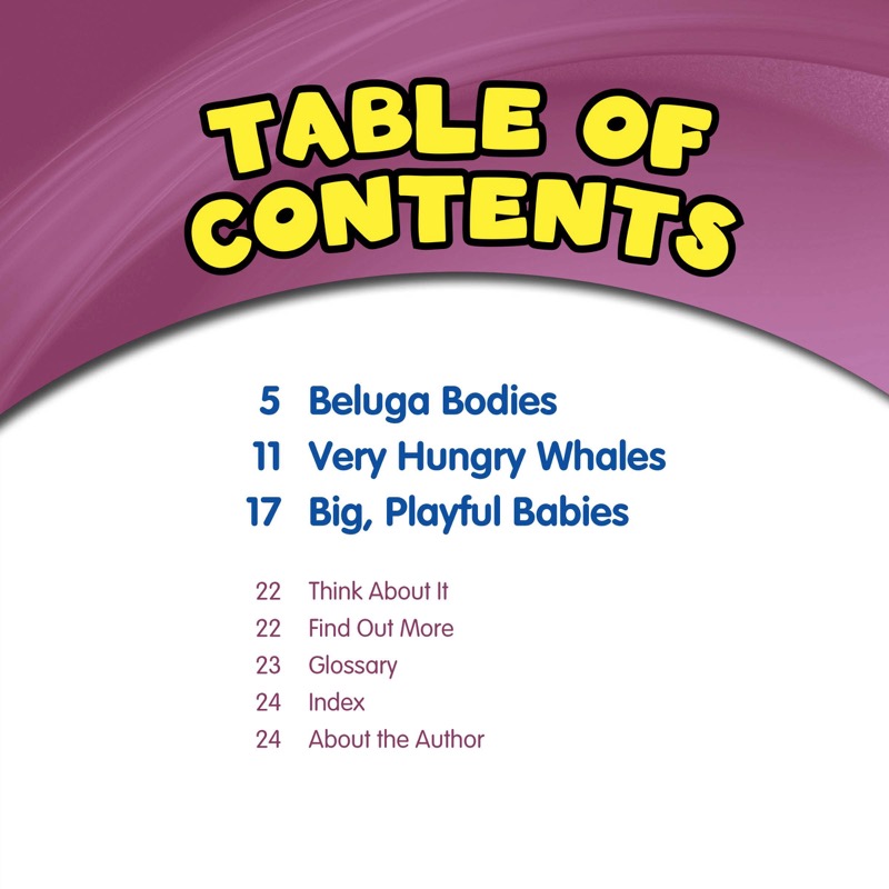 Discover Beluga Whales book cover