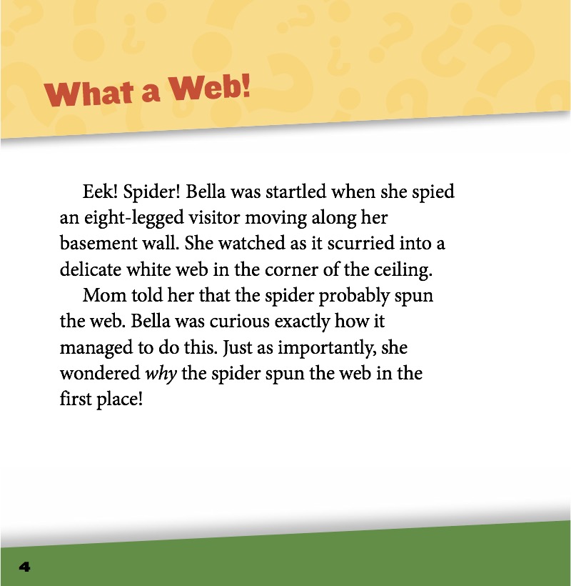 Spiders Weave Webs — page 1