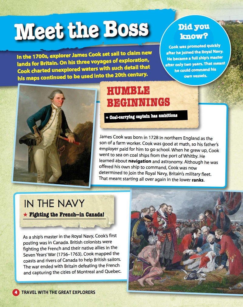 Explore with James Cook — page 1