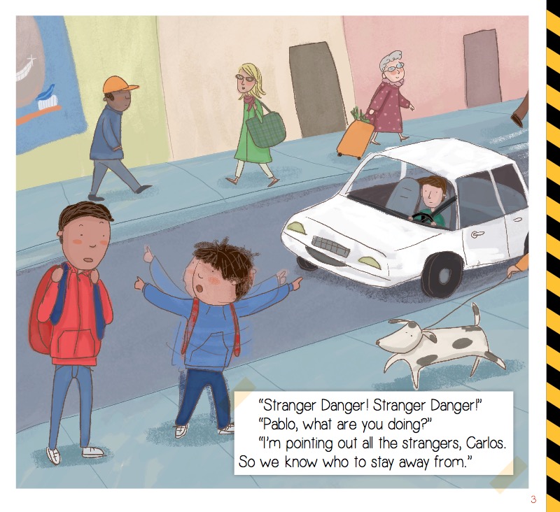 Be Safe Around Strangers book cover