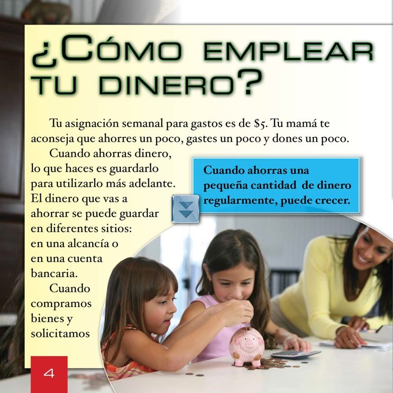 ¿Qué son los ahorros y gastos? — page 1