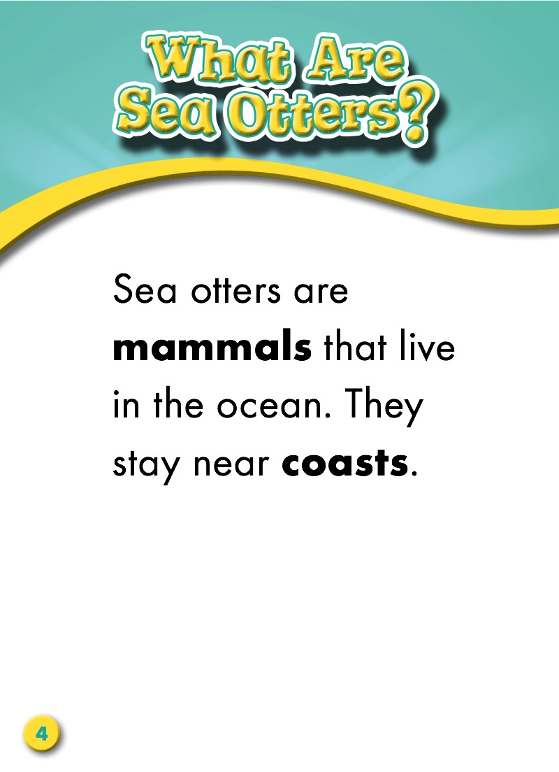Sea Otters — page 1