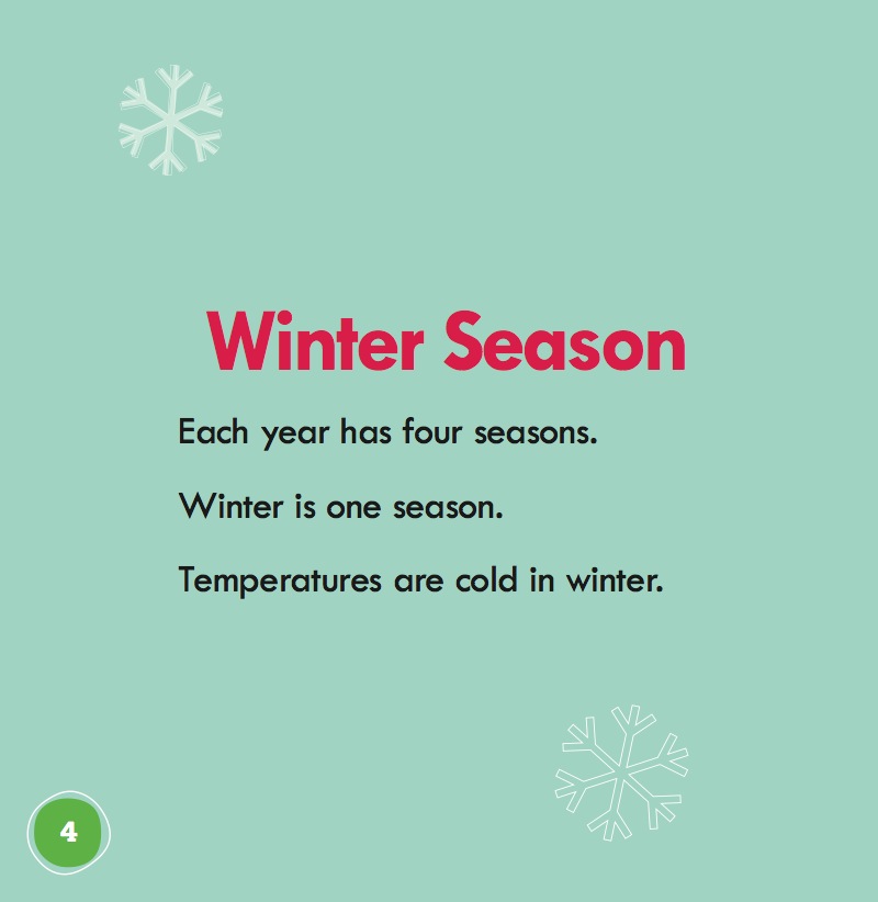 Winter Is Fun! — page 1