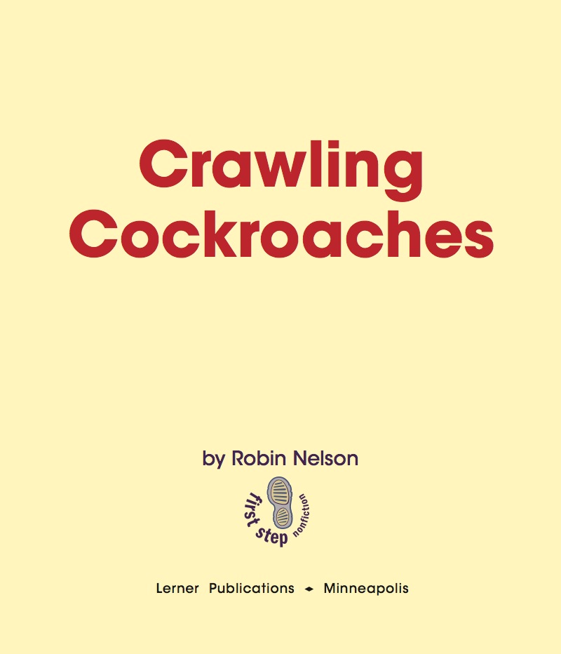 Crawling Cockroaches book cover