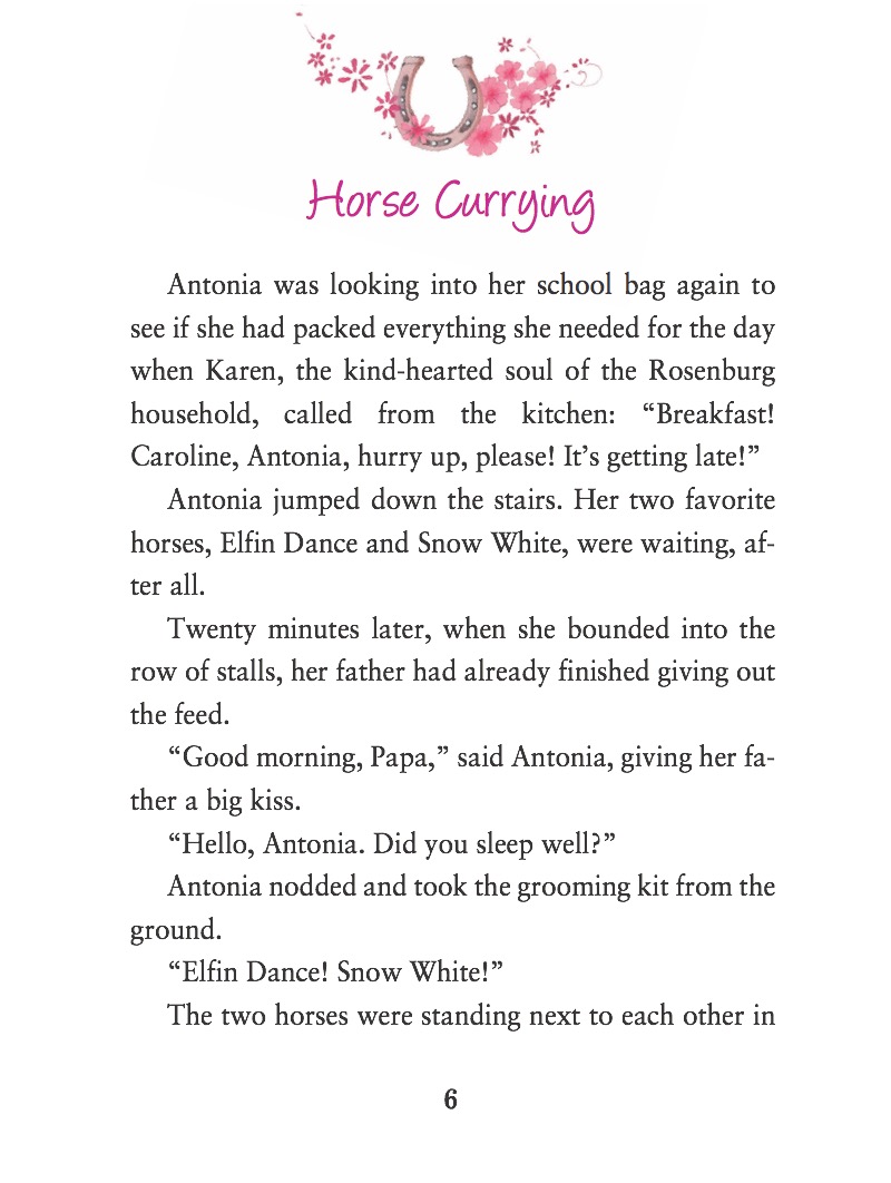 Antonia and the Big Competition: The Rosenburg Riding Stables, Volume 2 — page 1