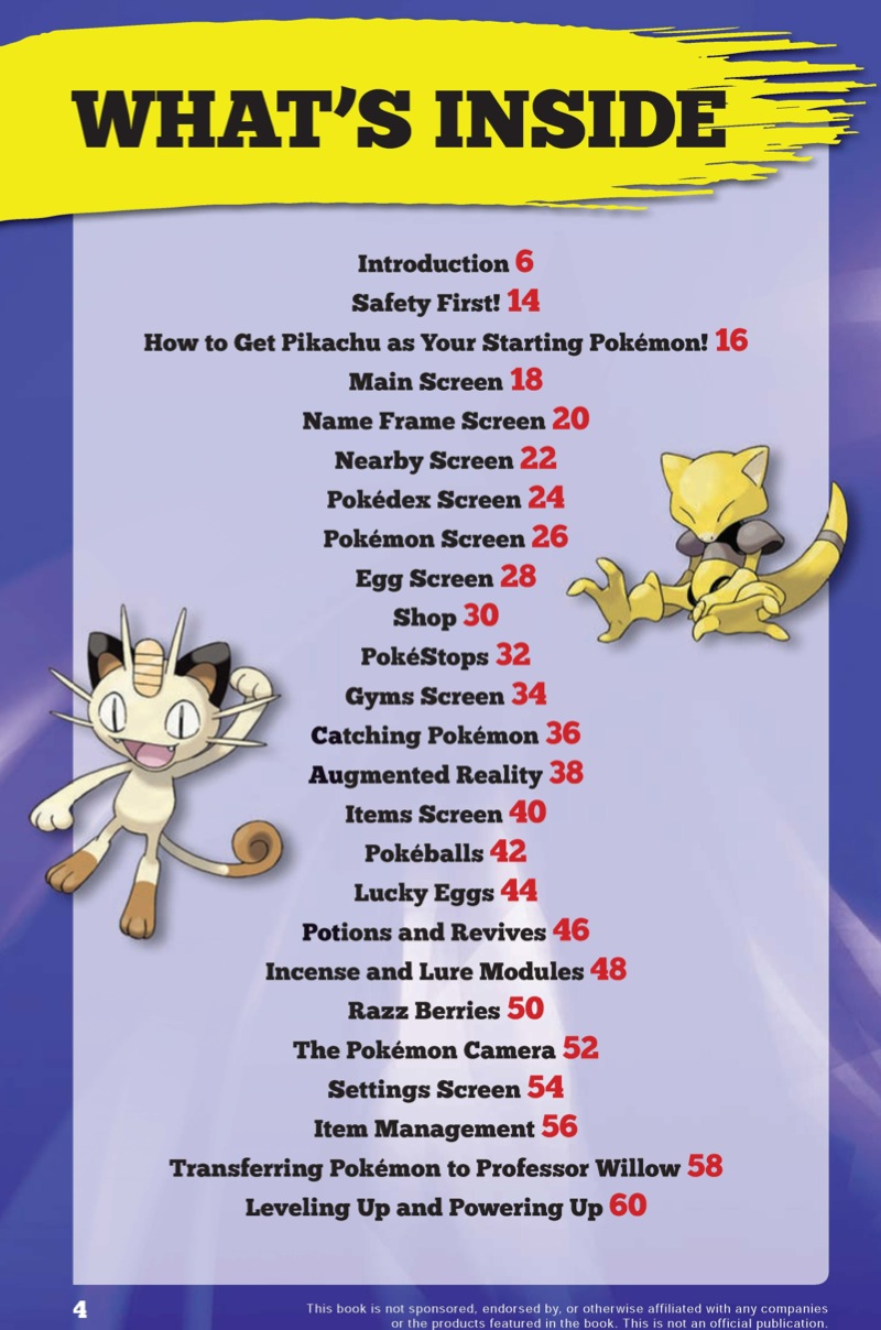 Pojo's Unofficial Ultimate Guide to Pokemon GO — page 1