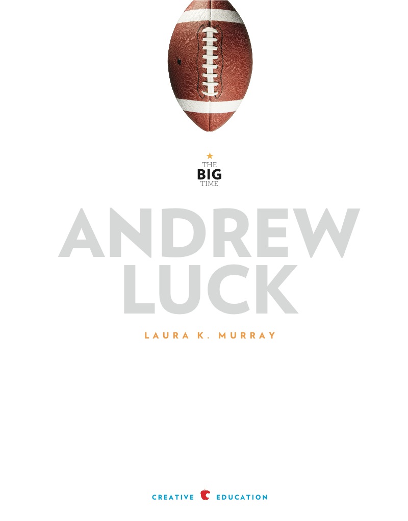 Andrew Luck book cover