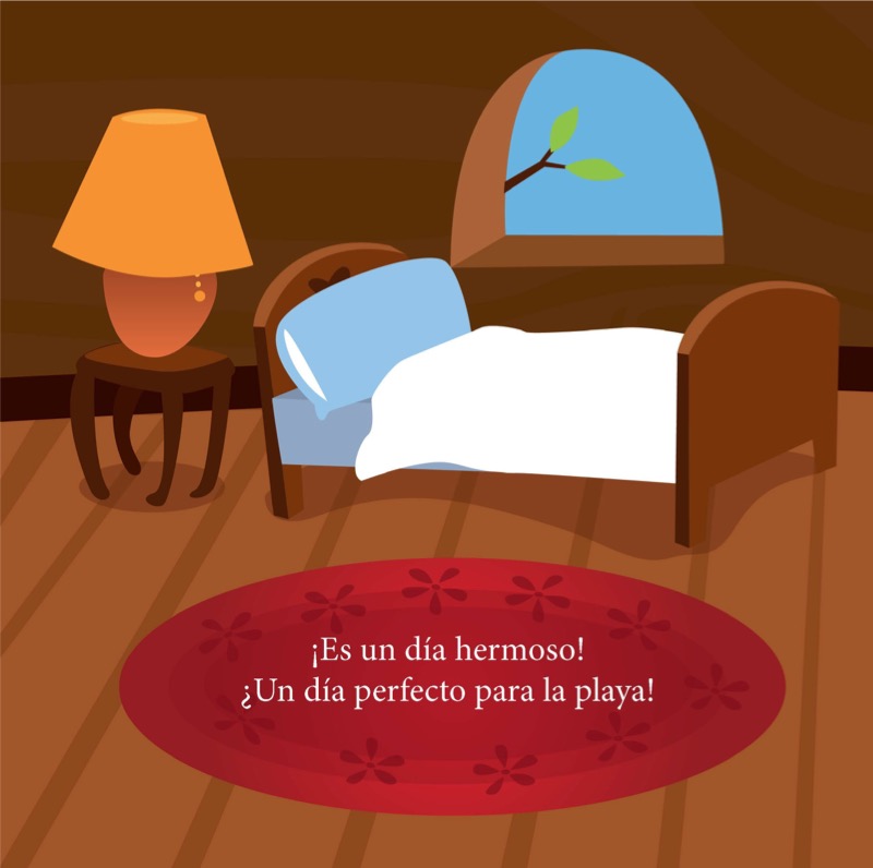 El Pequeño Hoo va a la Playa — page 1