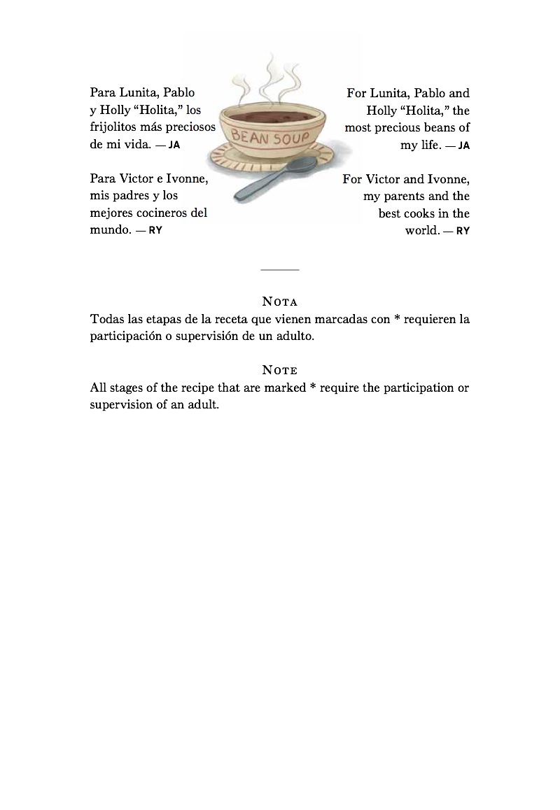 Sopa de frijoles / Bean Soup — page 1