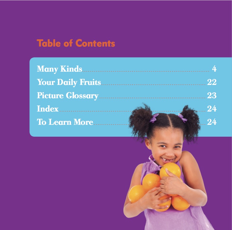 Healthy Living: Fruits book cover