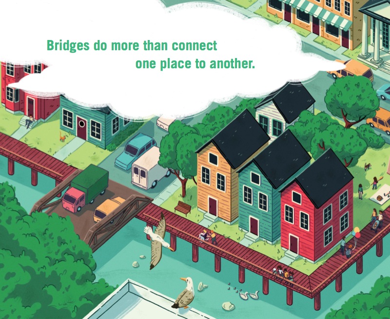 A Book of Bridges: Here to There and Me to You — page 1