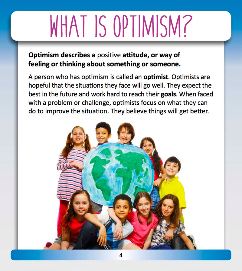 Step Forward With Optimism — page 1