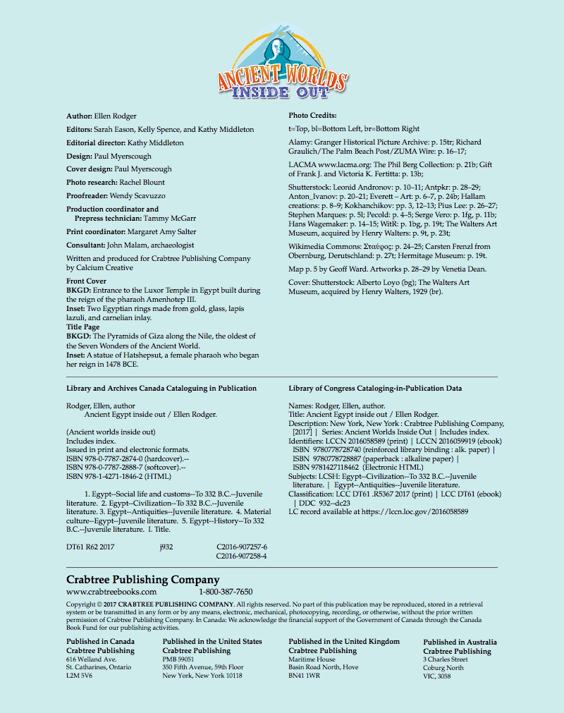 Ancient Egypt Inside Out — page 1