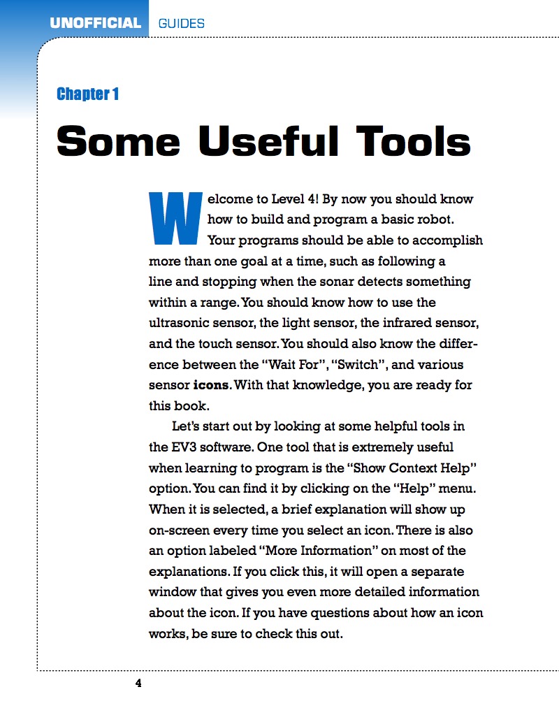 Mindstorms: Level 4 — page 1