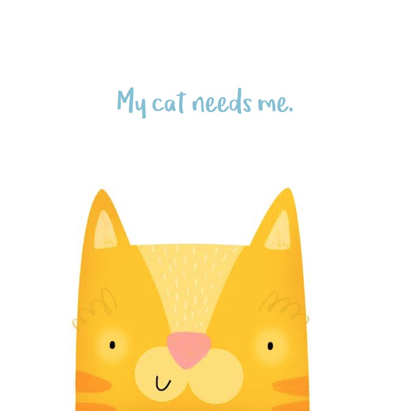 My Cat Needs Me — page 1