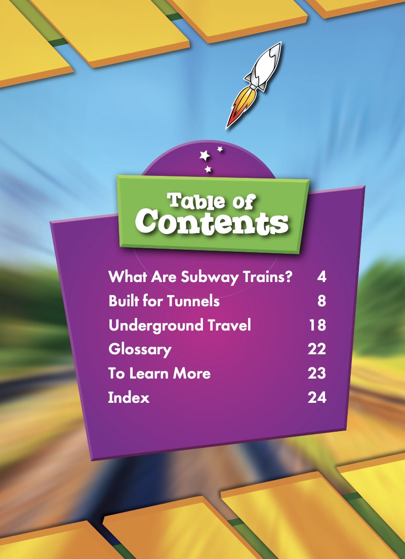 Amazing Trains: Subway Trains book cover
