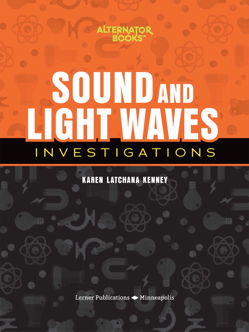 Sound and Light Waves Investigations book cover