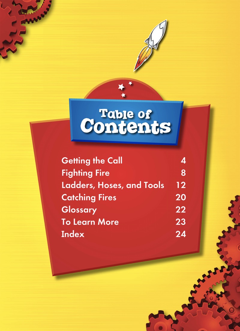 Mighty Machines in Action: Fire Trucks book cover