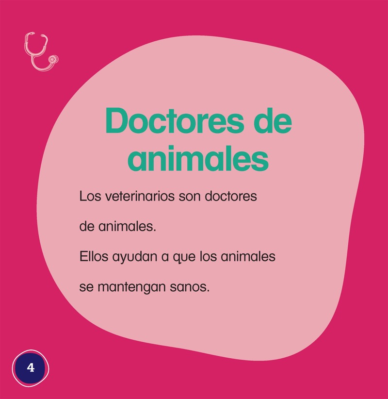 ¡Que vivan los veterinarios! (Hooray for Veterinarians!) — page 1