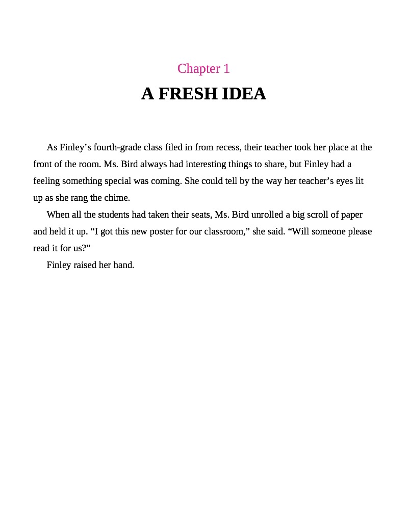 Finley Flowers: Room to Bloom — page 1