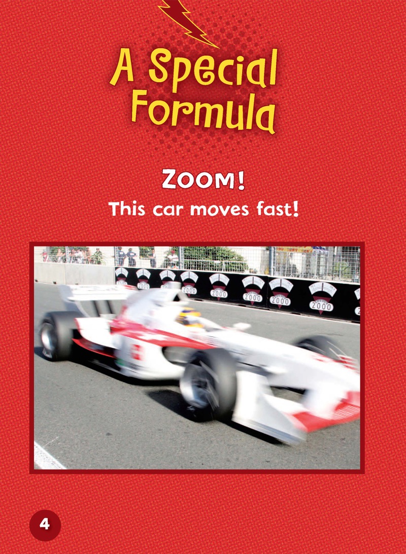 Formula One Race Cars on the Move — page 1