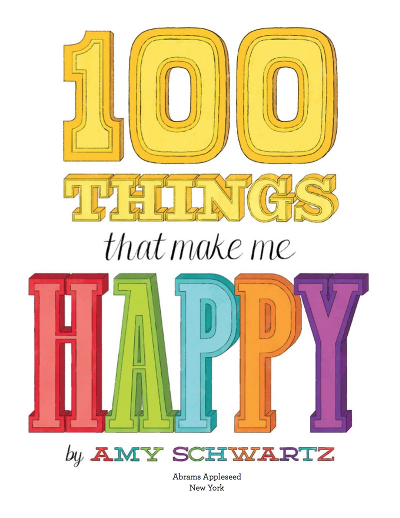 100 Things That Make Me Happy book cover