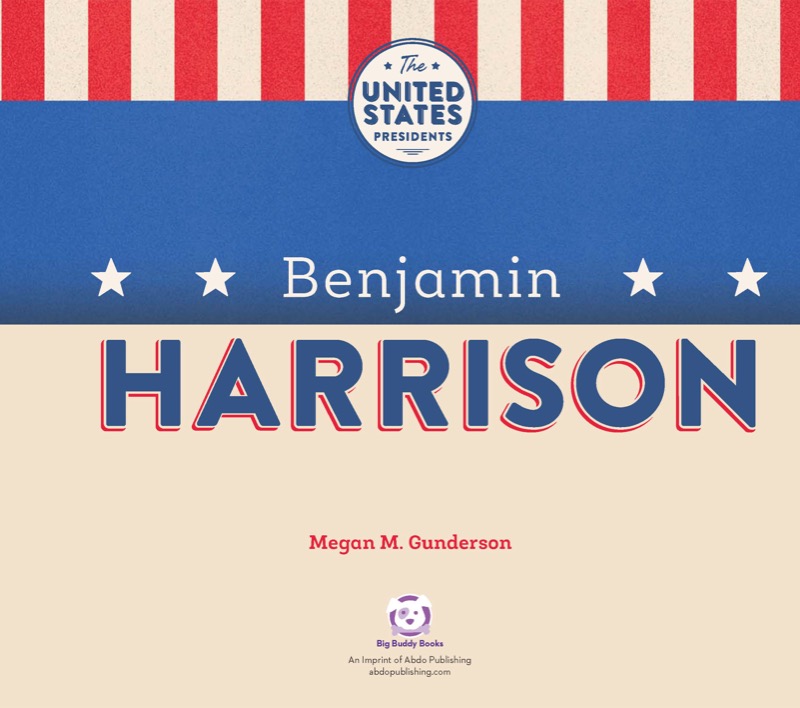 Benjamin Harrison book cover