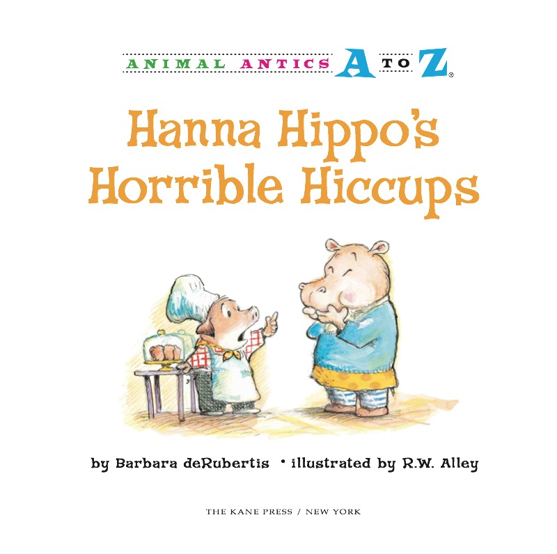 Hanna Hippo's Horrible Hiccups book cover