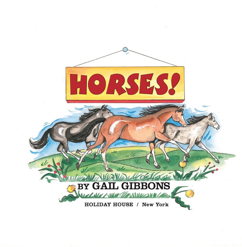 Horses! book cover
