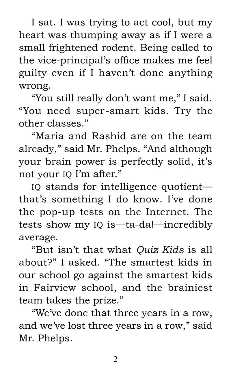 TJ and the Quiz Kids — page 1