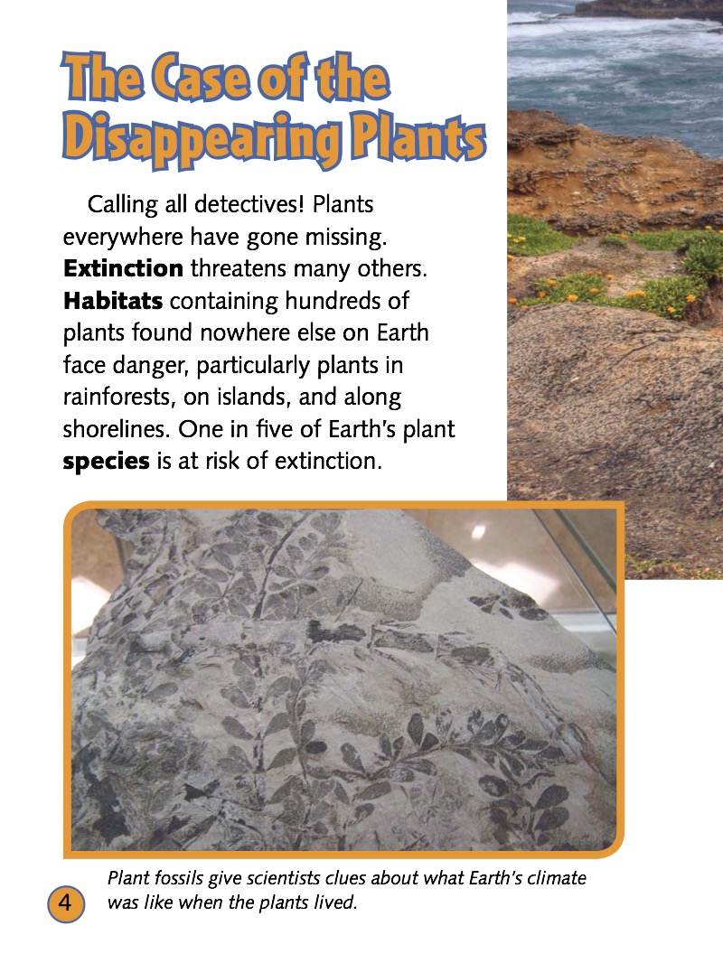 Why Plants Become Extinct — page 1