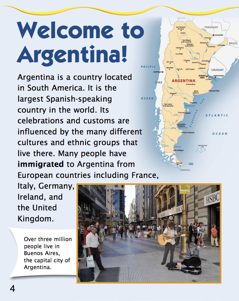 Cultural Traditions in Argentina — page 1