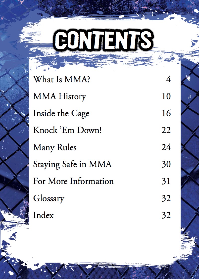 MMA book cover