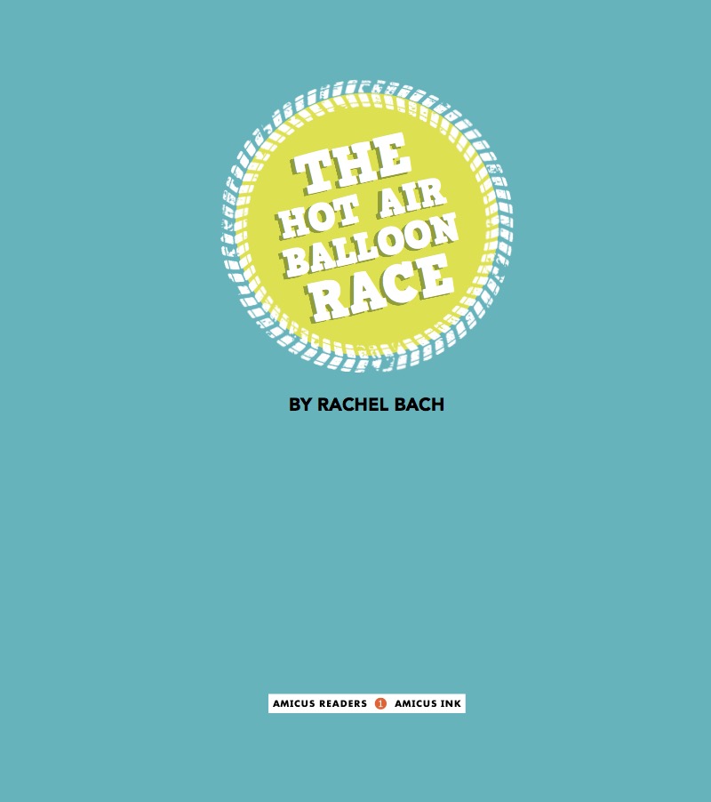 The Hot Air Balloon Race book cover