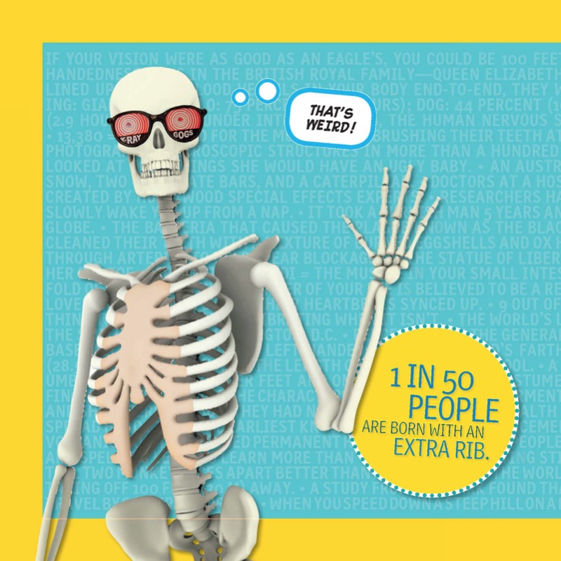Weird But True Human Body — page 1