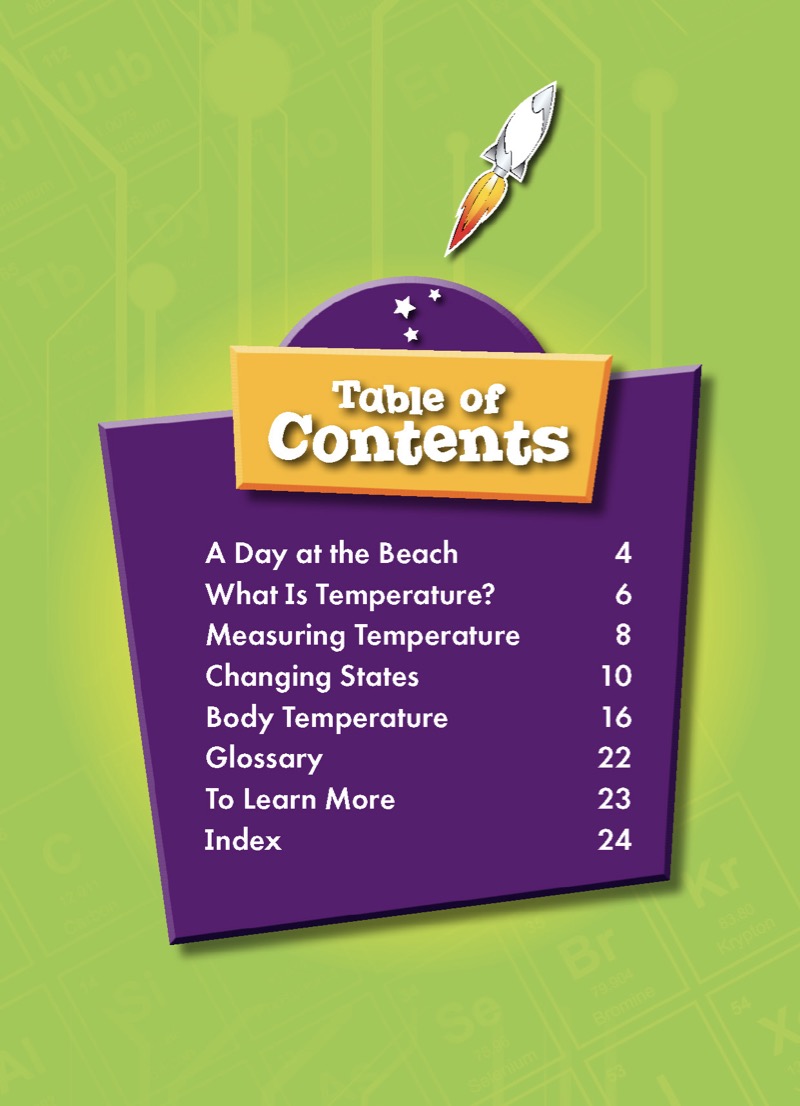 Temperature book cover