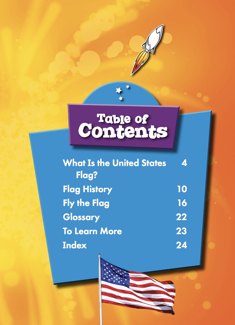 The United States Flag book cover