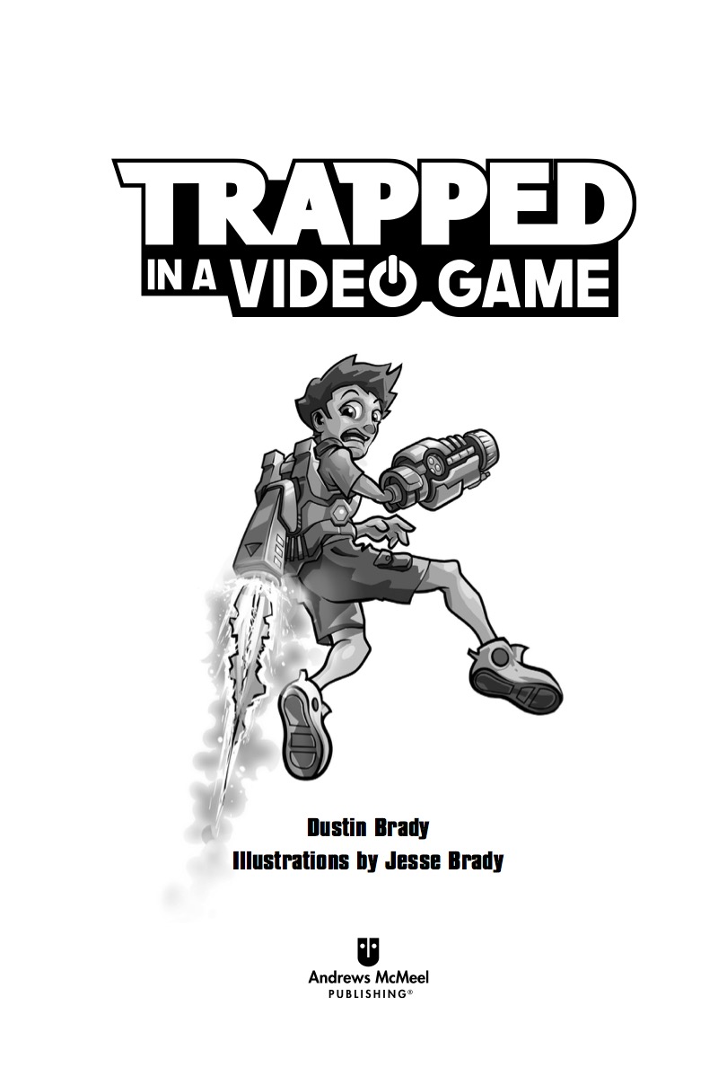Trapped in a Video Game (Book 1) book cover