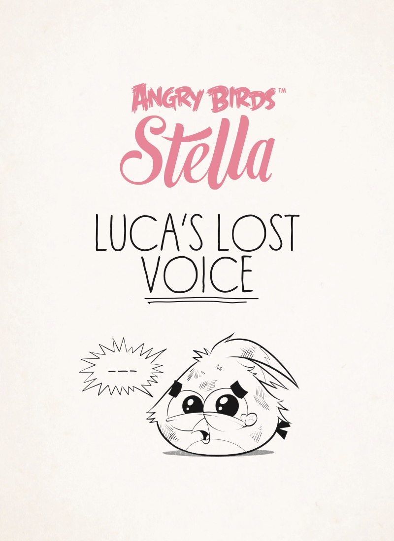 Angry Birds Stella: Luca's Lost Voice book cover